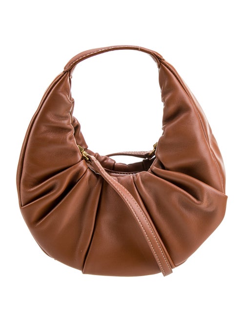 Staud Leather Top Handle Bag