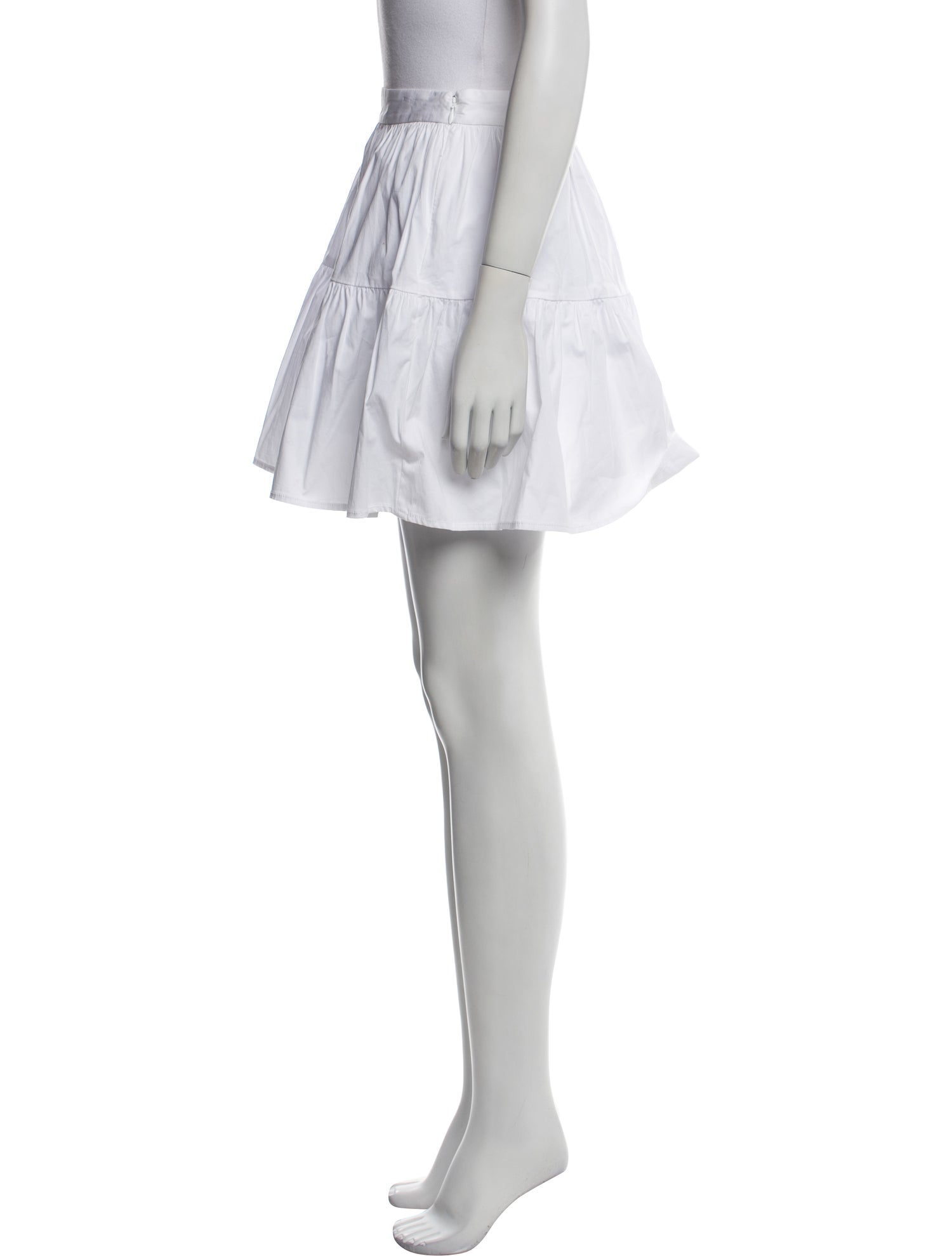 Staud Pleated Accents Mini Skirt w/ Tags