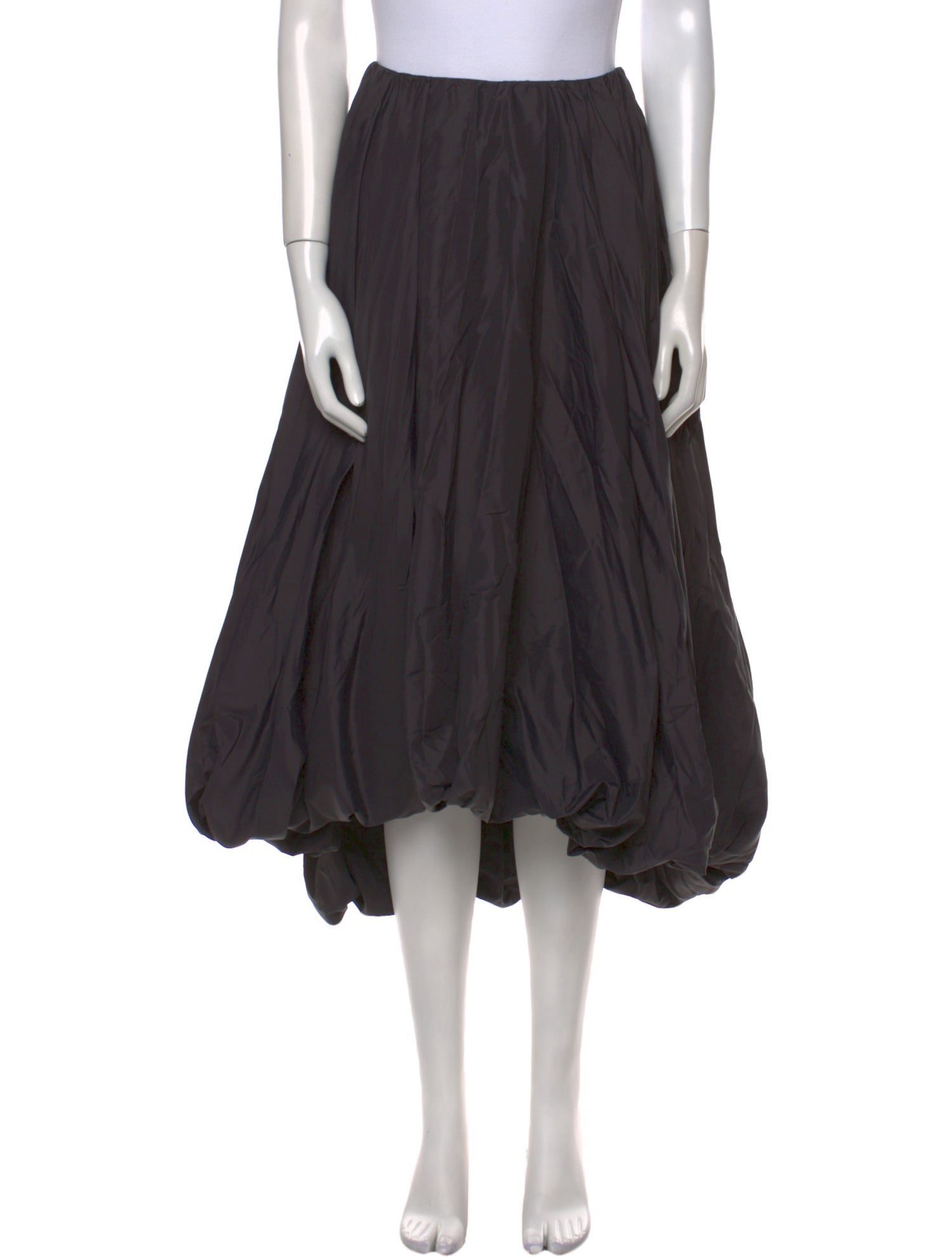 Staud Pleated Accents Midi Length Skirt w/ Tags