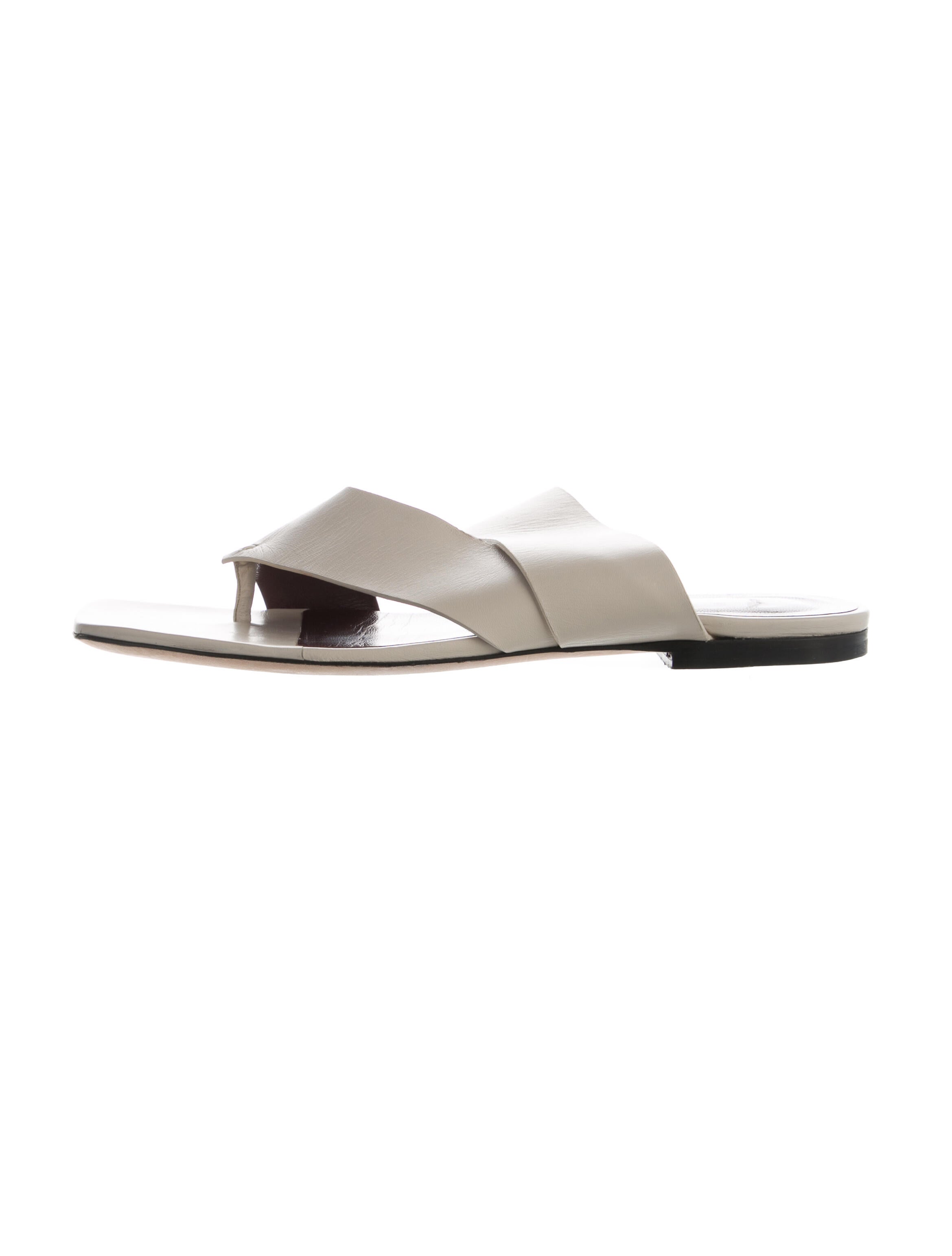 Staud Leather Slides