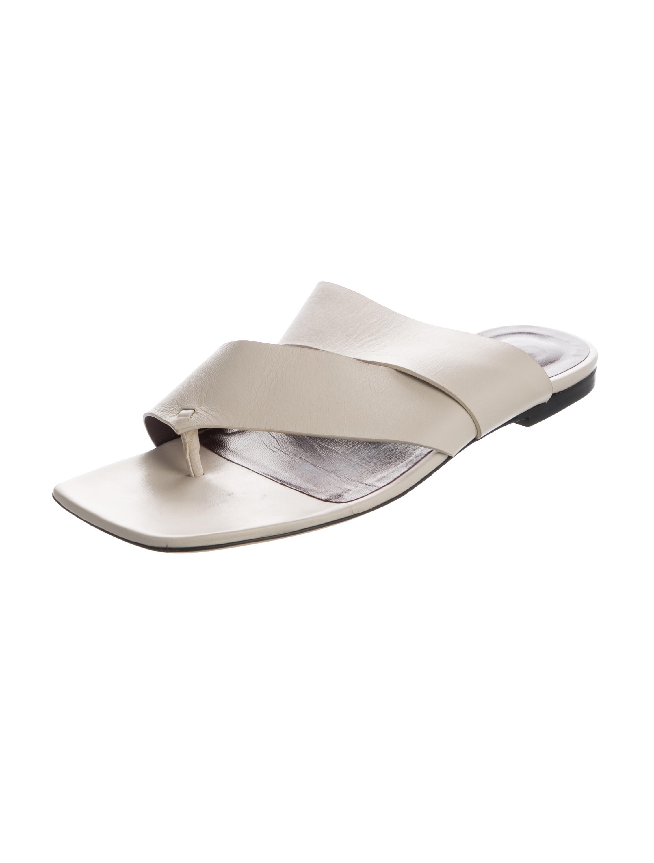 Staud Leather Slides