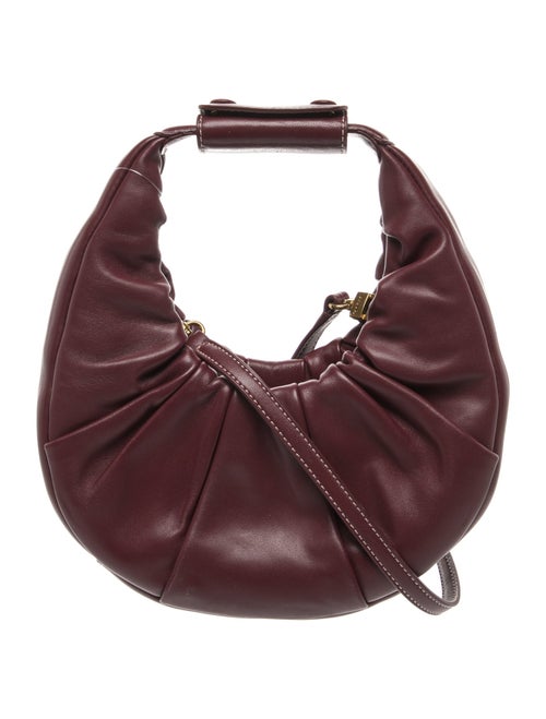 Staud Leather Top Handle Bag
