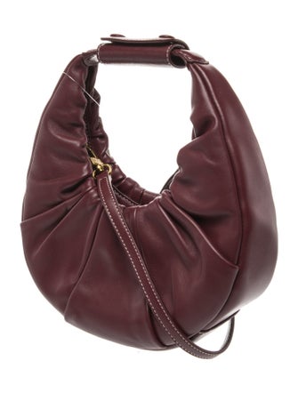 Staud Leather Top Handle Bag