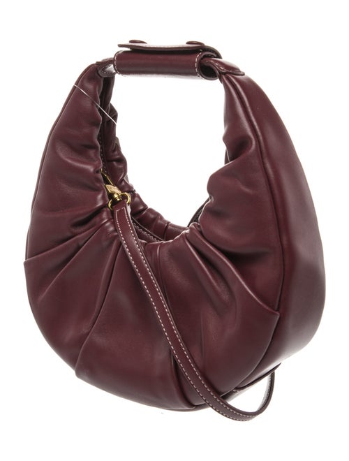 Staud Leather Top Handle Bag