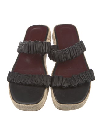 Staud Leather Espadrilles