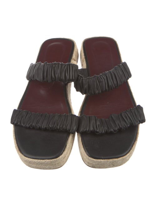 Staud Leather Espadrilles