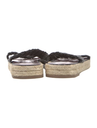 Staud Leather Espadrilles