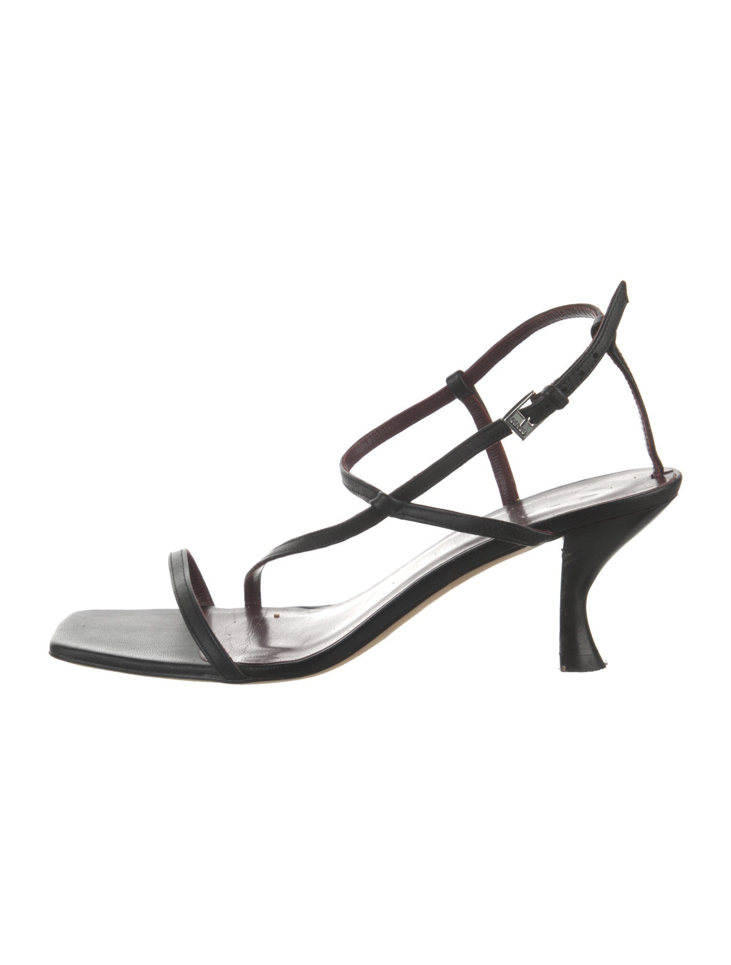 Staud Leather Slingback Sandals