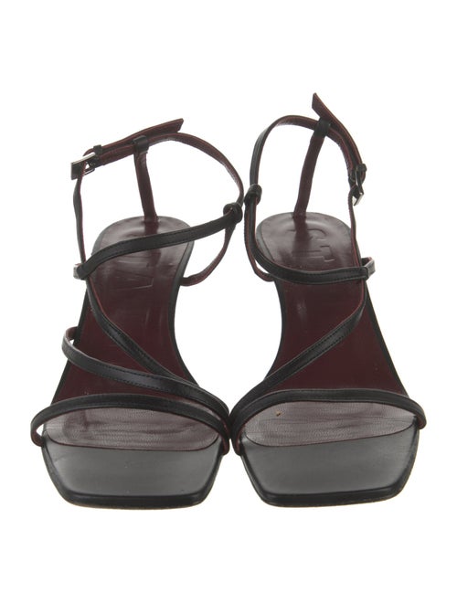 Staud Leather Slingback Sandals