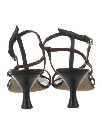 Staud Leather Slingback Sandals
