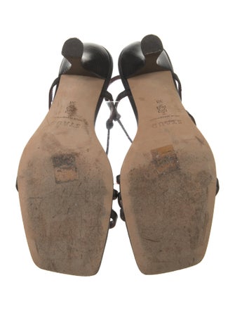 Staud Leather Slingback Sandals