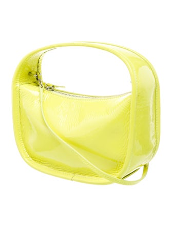 Staud Patent Leather Top Handle Bag