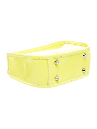 Staud Patent Leather Top Handle Bag