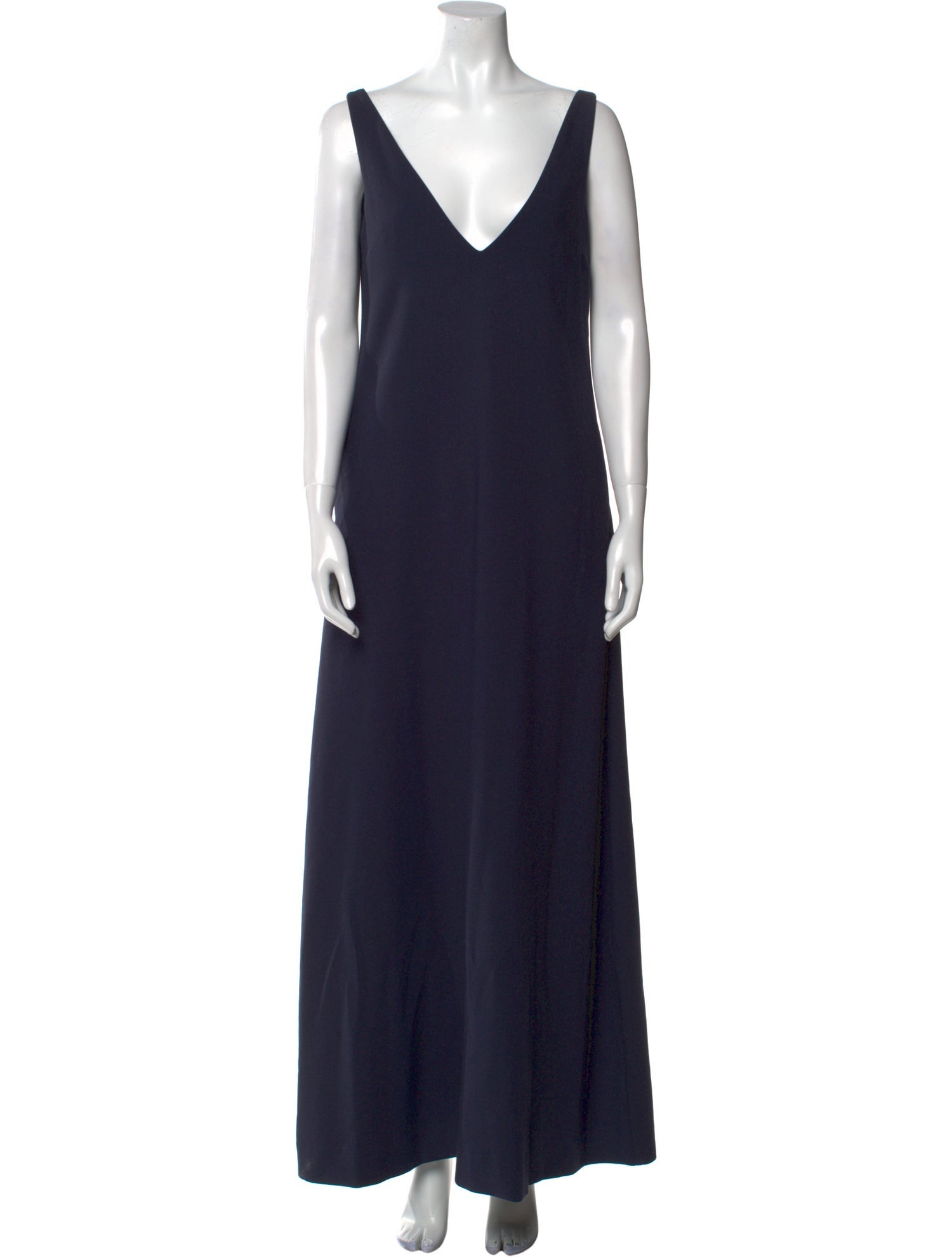 Staud V-Neck Long Dress w/ Tags