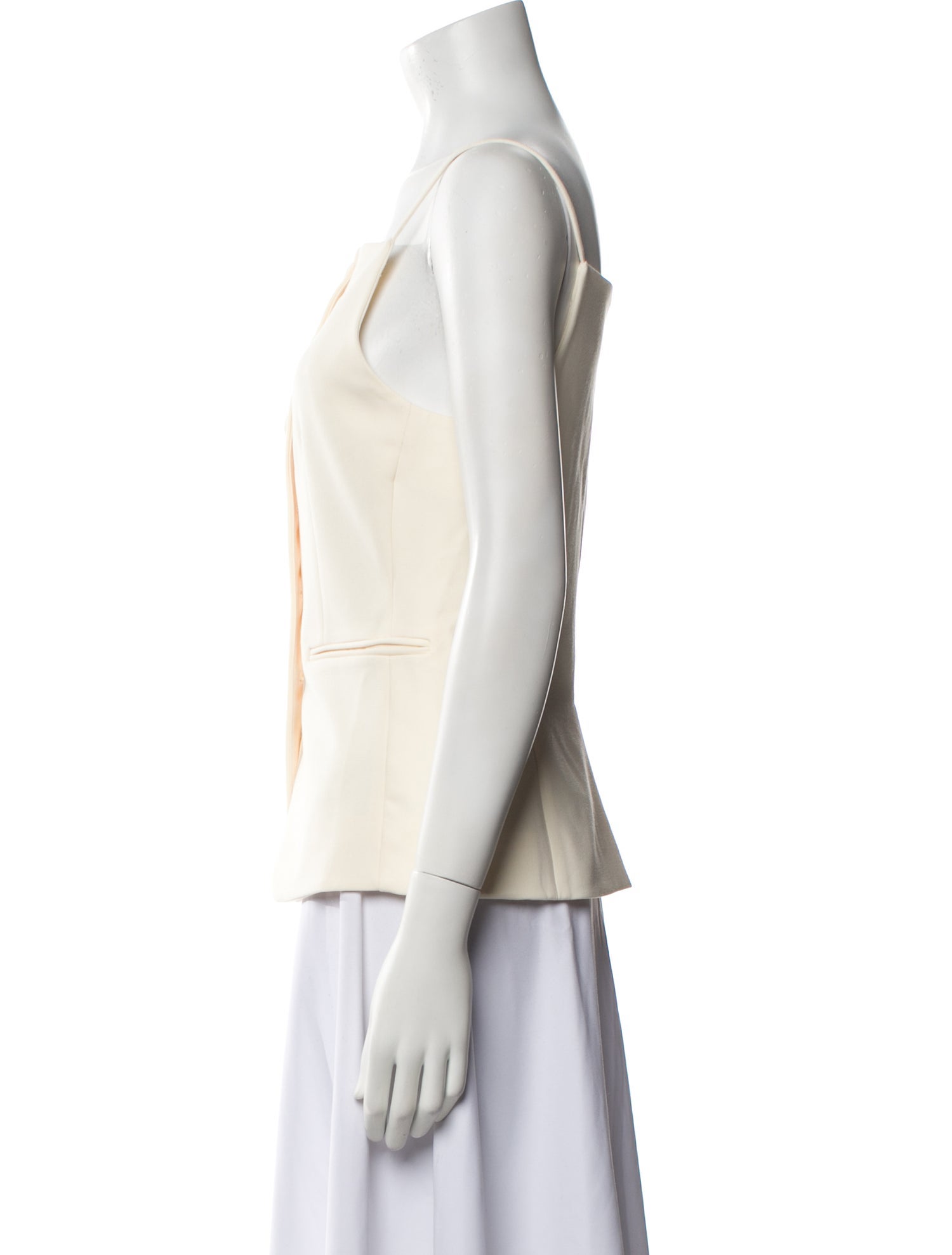 Staud Square Neckline Sleeveless Top