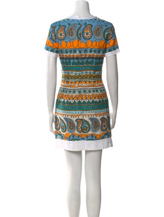 Staud Linen Mini Dress