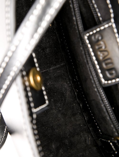 Staud Leather Top Handle Bag Mini