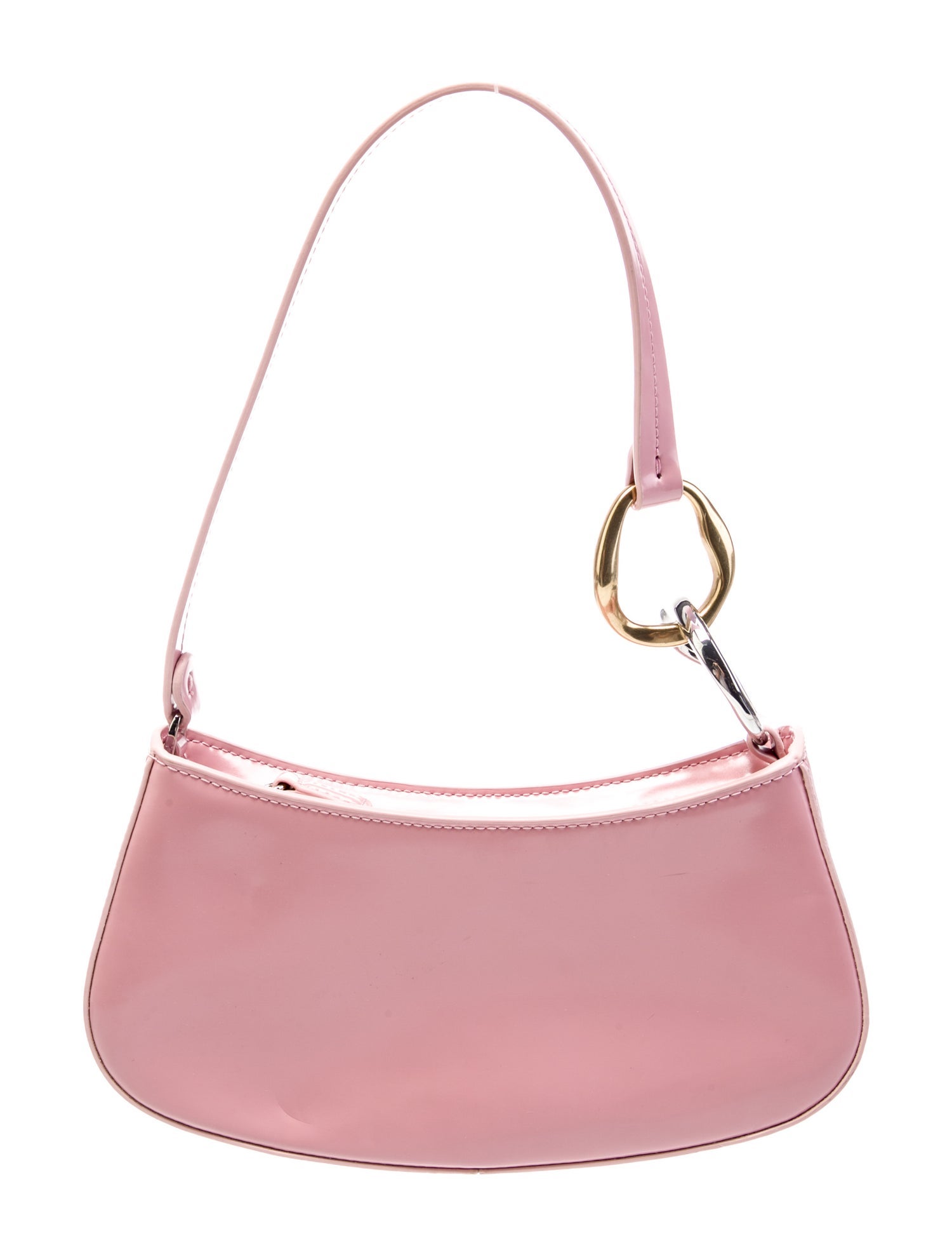 Staud Patent Leather Shoulder Bag