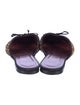 Staud Ponyhair Animal Print Mules