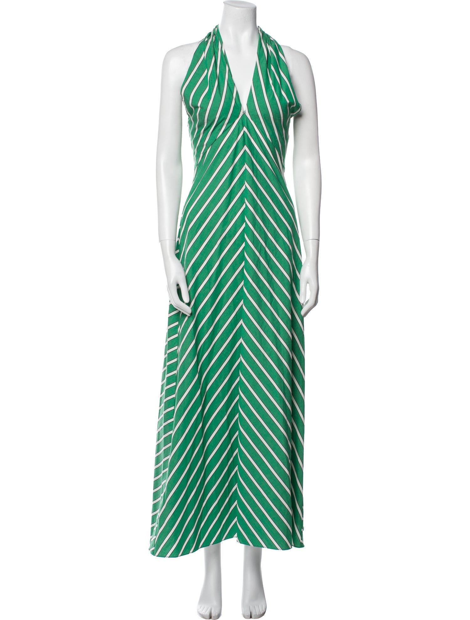Staud Striped Long Dress w/ Tags