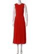 Staud Crew Neck Midi Length Dress
