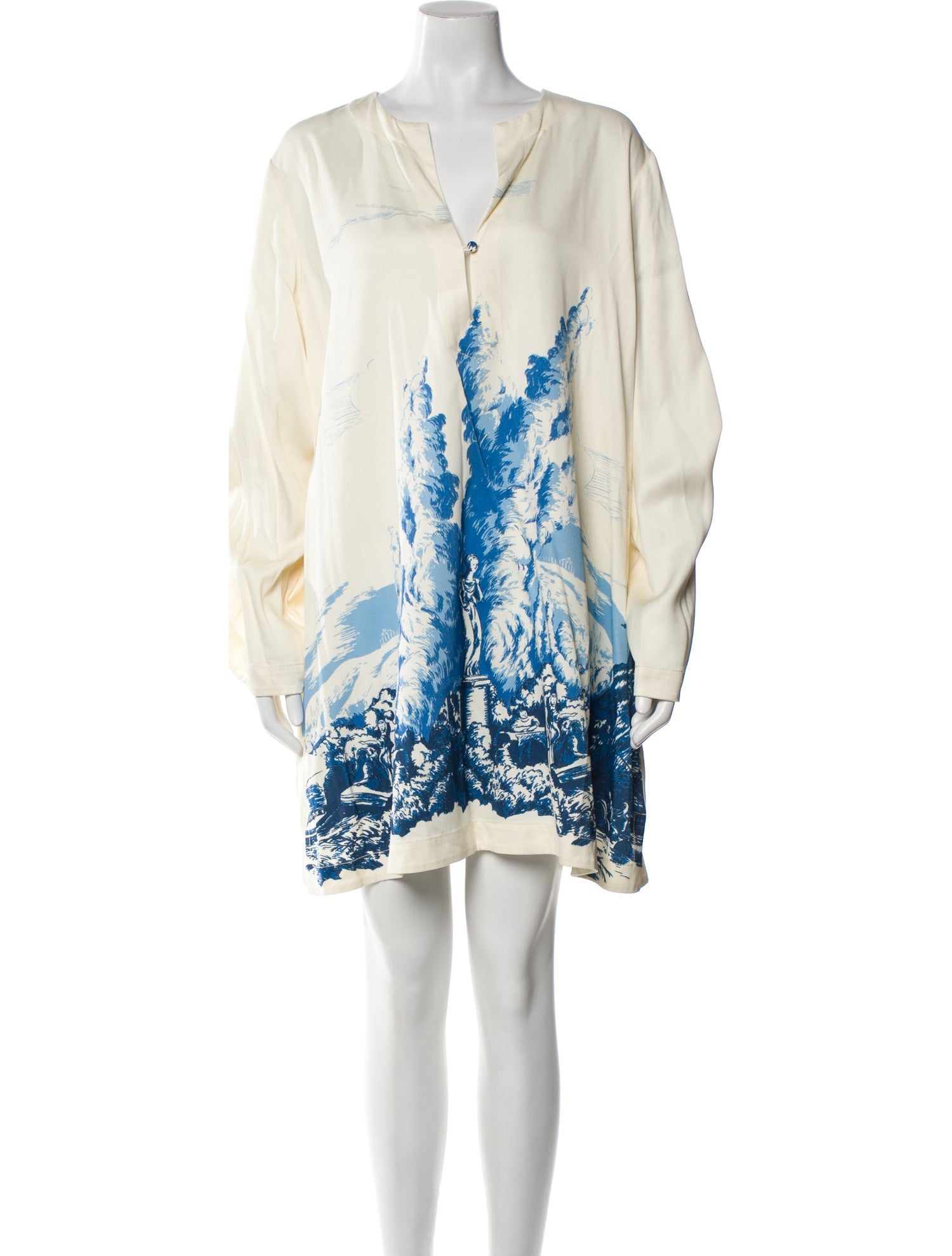 Staud Printed Mini Dress