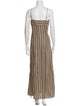 Staud Linen Long Dress