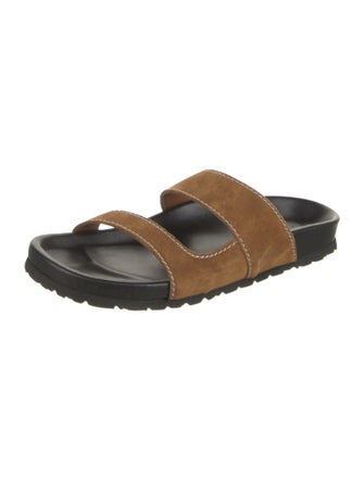 Staud Suede Slides