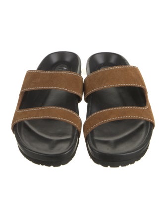 Staud Suede Slides
