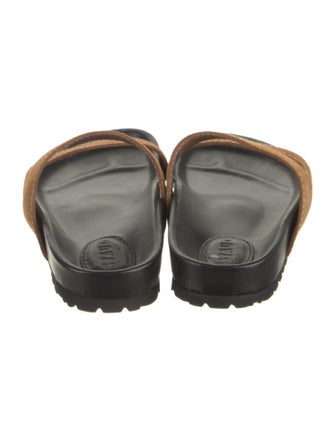 Staud Suede Slides