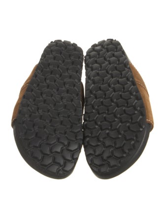 Staud Suede Slides