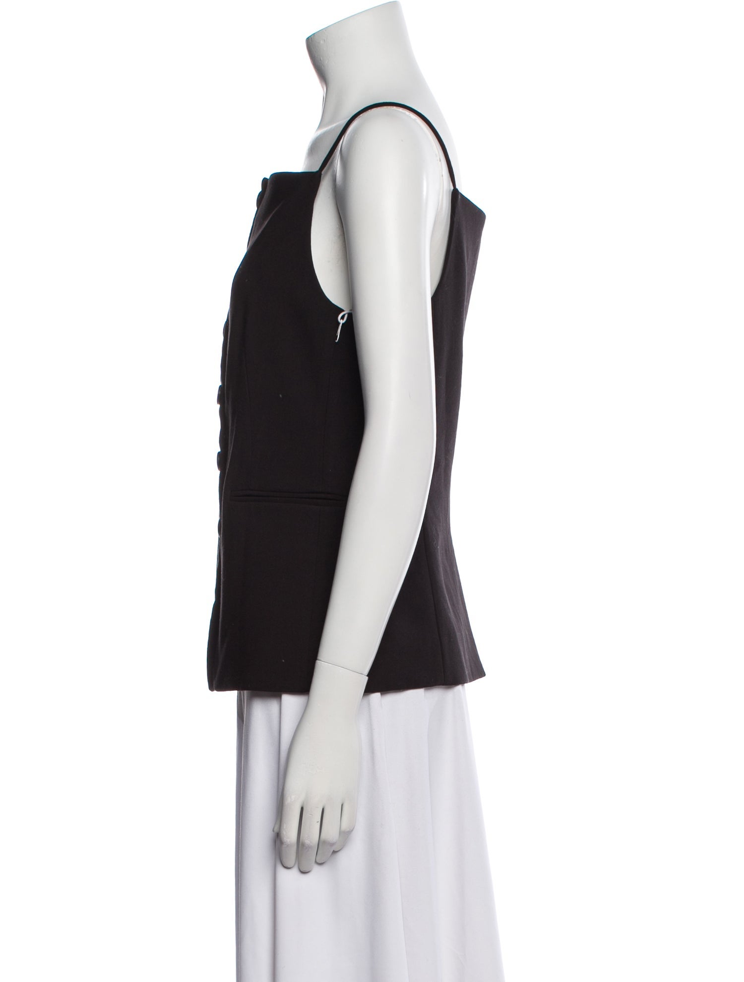 Staud Square Neckline Sleeveless Top