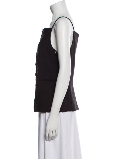 Staud Square Neckline Sleeveless Top