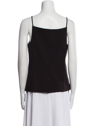 Staud Square Neckline Sleeveless Top