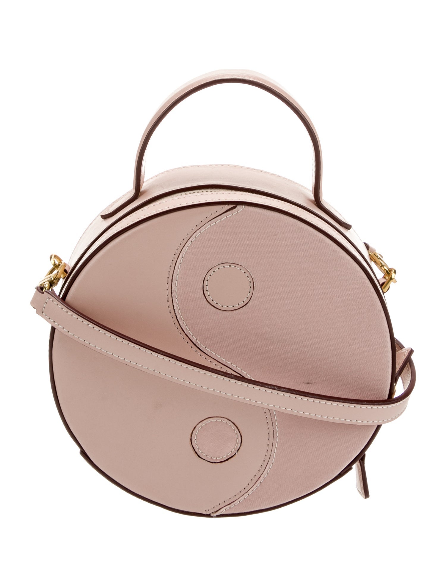 Staud Leather Top Handle Bag