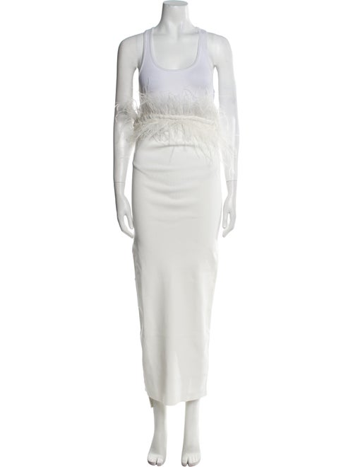 Staud Scoop Neck Knee-Length Dress