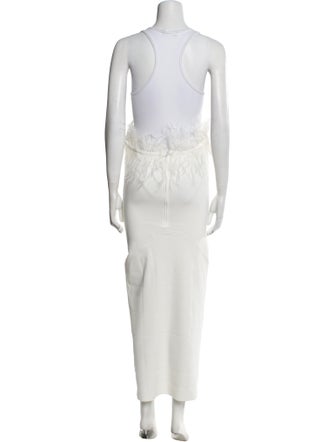 Staud Scoop Neck Knee-Length Dress