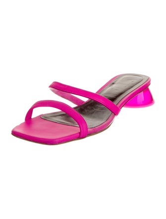 Staud Leather Slides