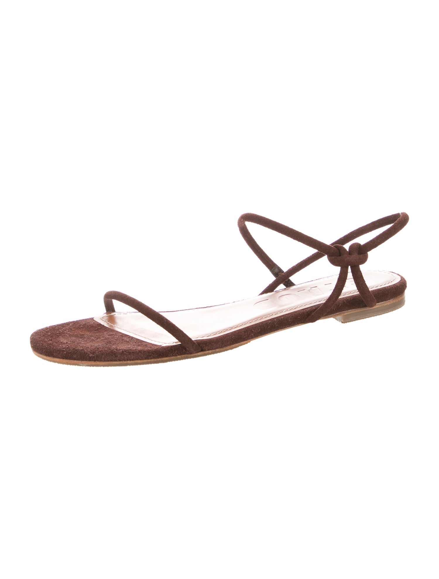 Staud Suede Slingback Sandals
