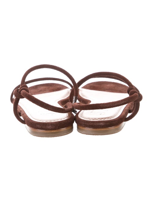 Staud Suede Slingback Sandals