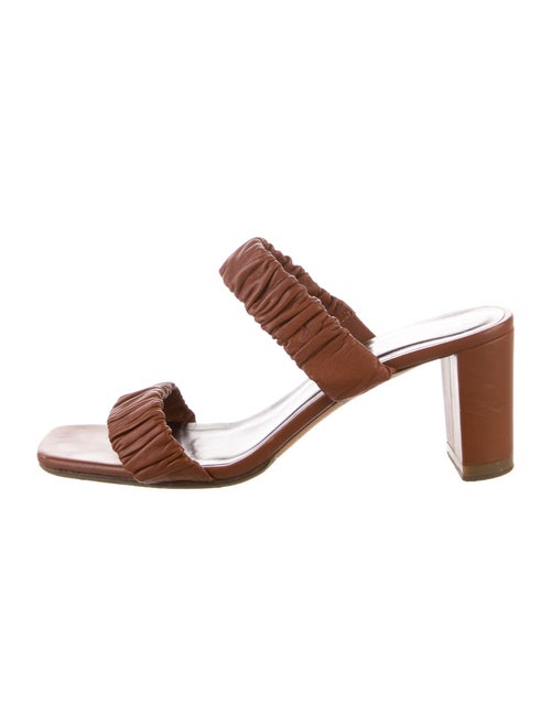 Staud Leather Slides