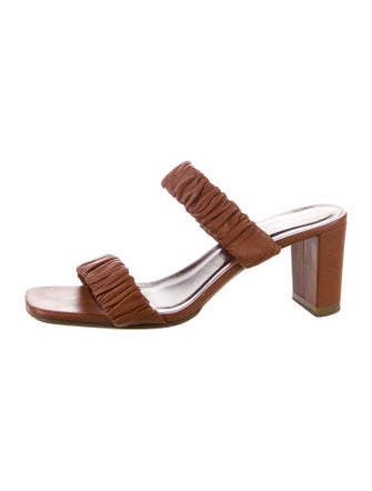 Staud Leather Slides