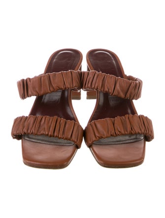 Staud Leather Slides