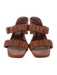 Staud Leather Slides