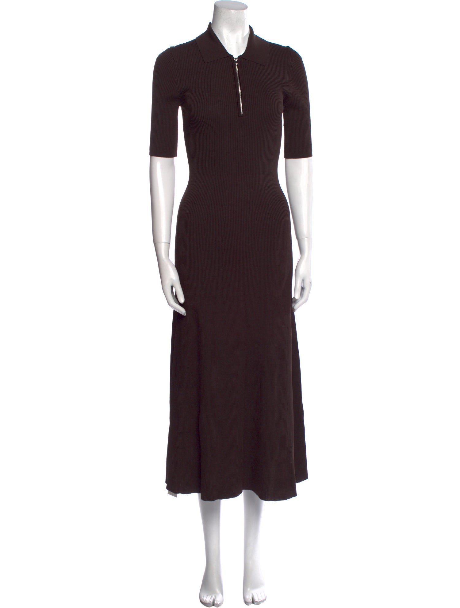 Staud Merino Wool Long Dress