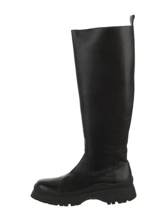 Staud Leather Rain Boots