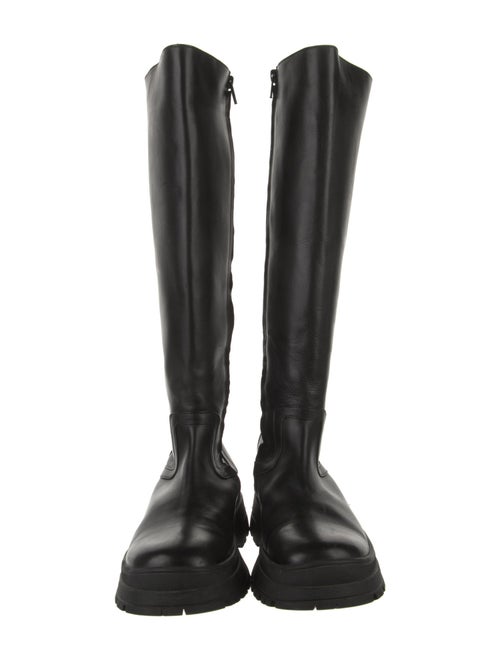 Staud Leather Rain Boots