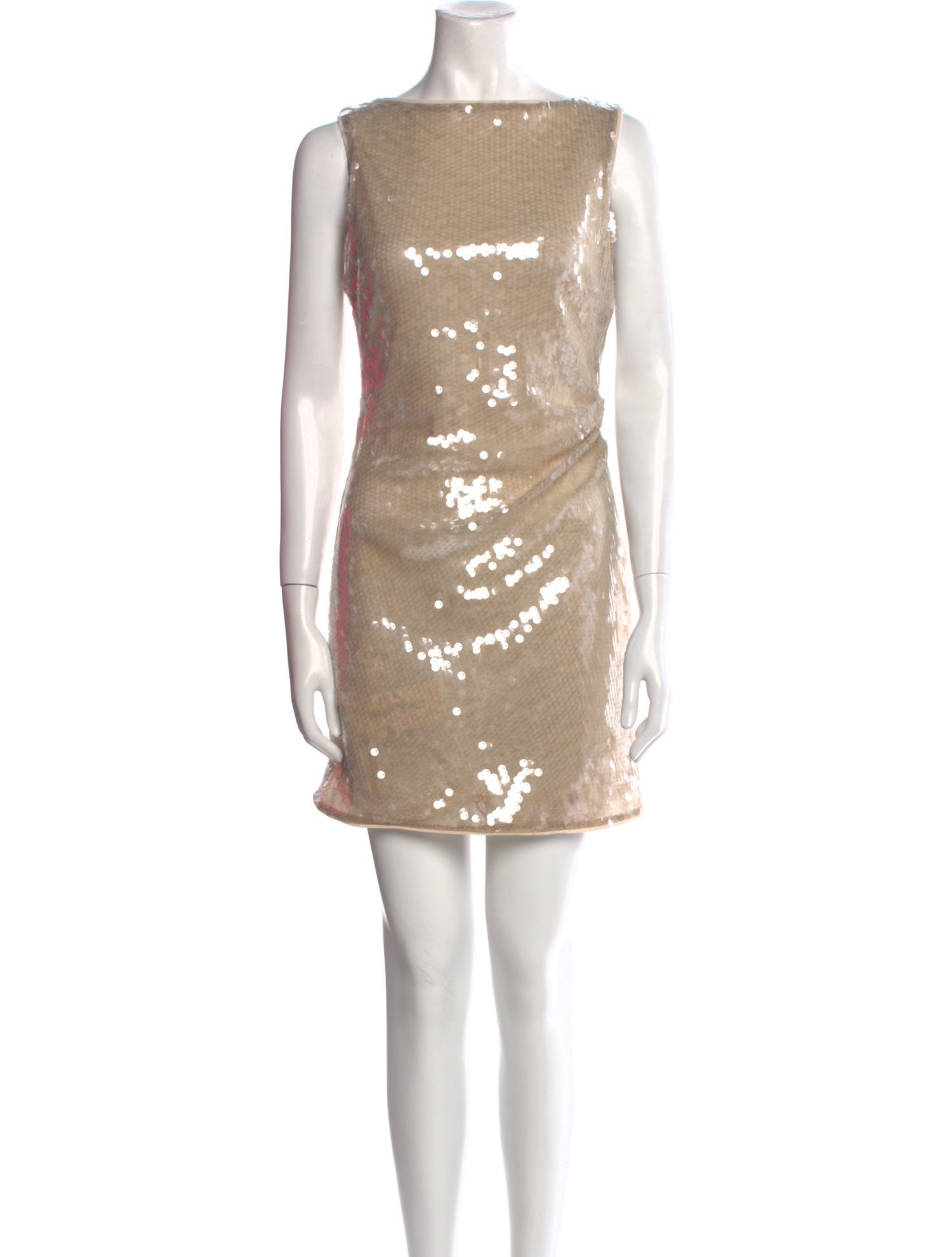 Staud Patterned Mini Dress