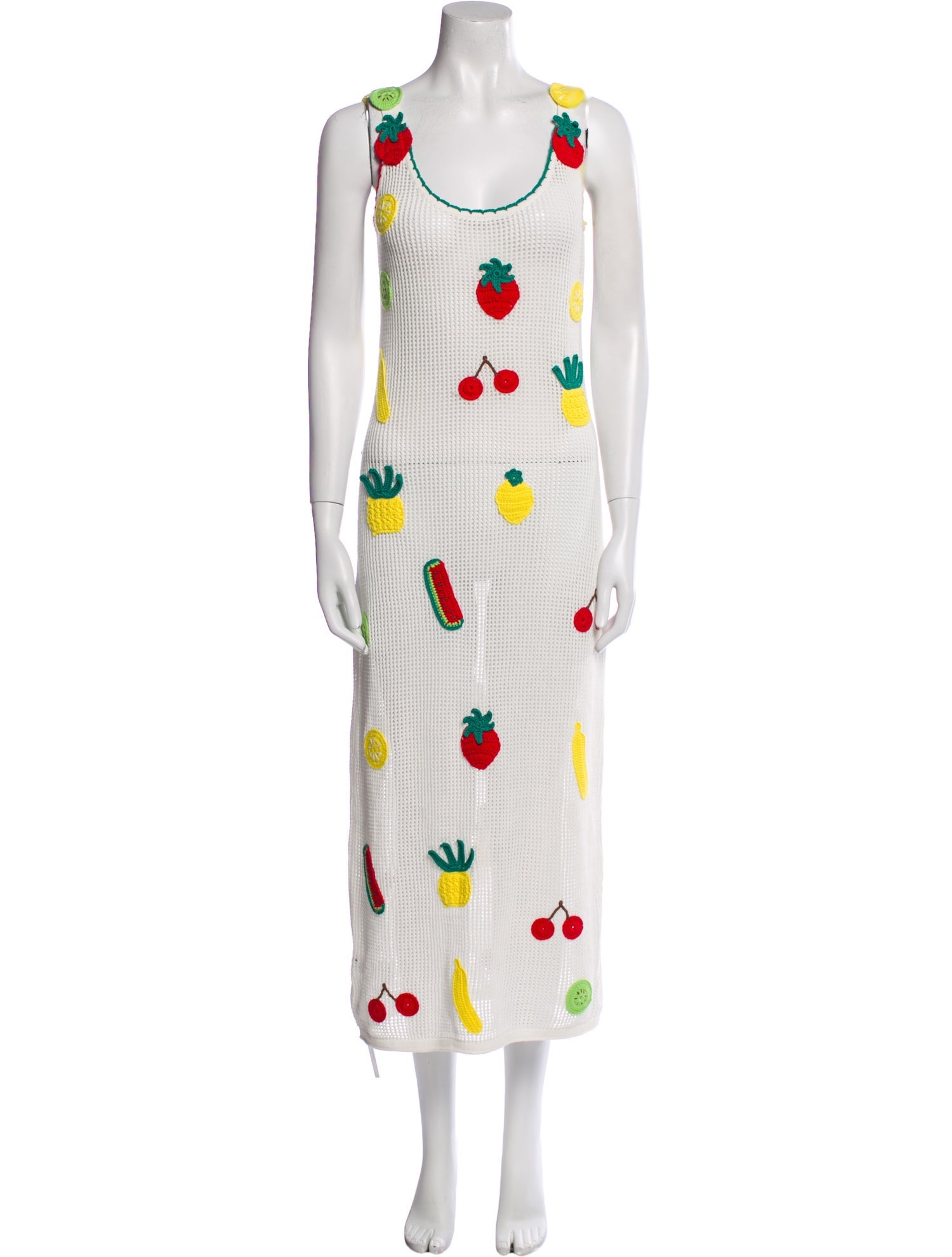 Staud Printed Long Dress