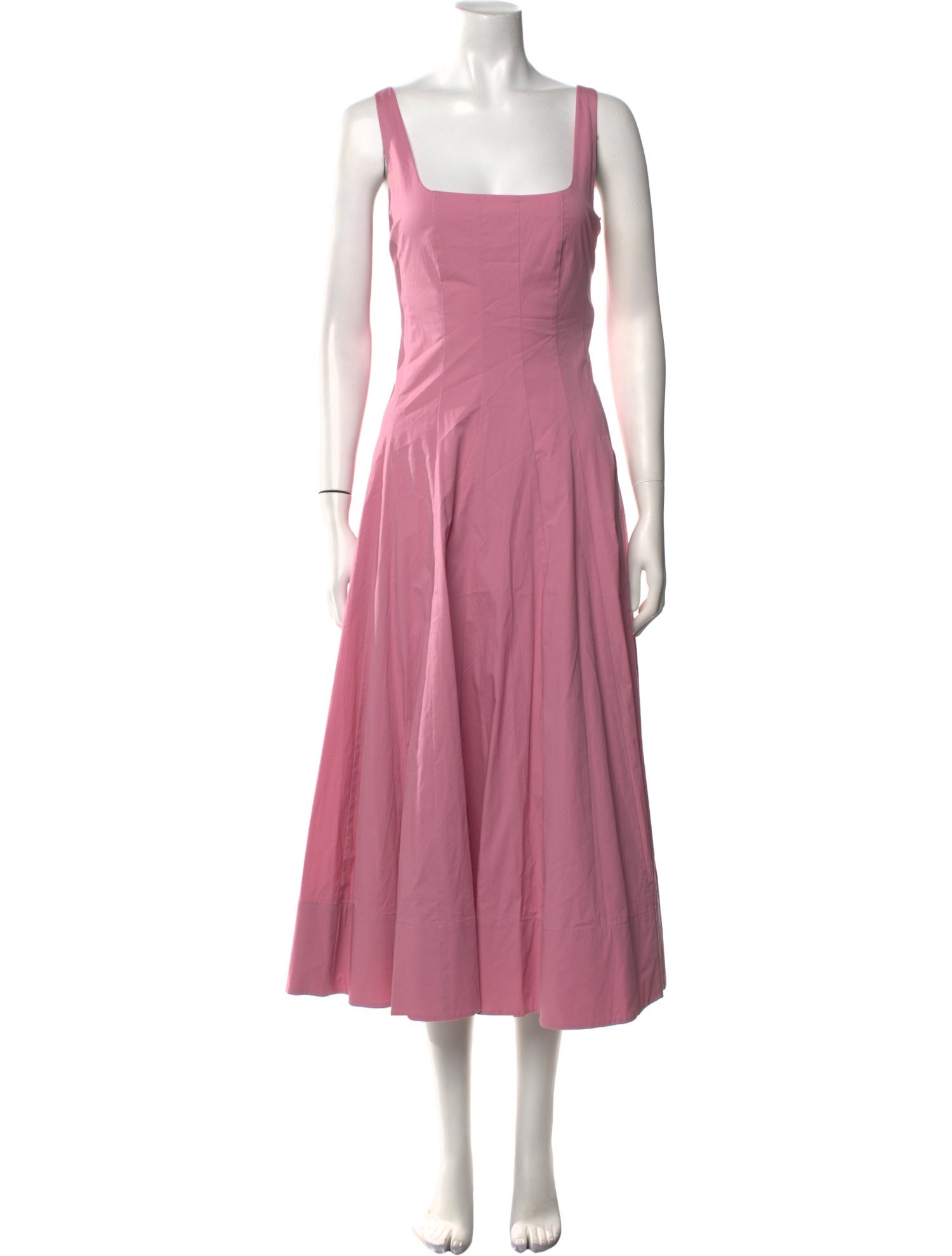 Staud Square Neckline Long Dress w/ Tags